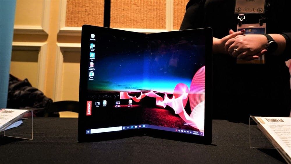 Lenovo ThinkPad X1 Fold is the world's first foldable PC