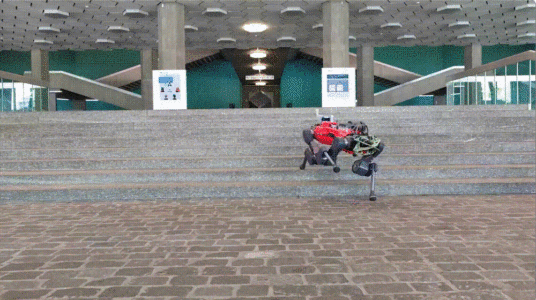 ANYmal goes up the stairs