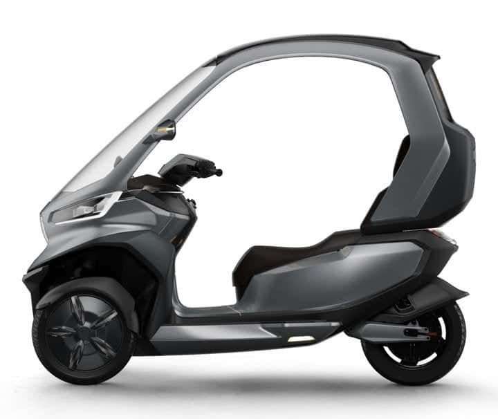 Mavericks Electric Announced TQi, World's First Autonomous 3-Wheeled e-Motorcycle