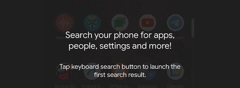 Android 12 adds a global search API for third-party launchers
