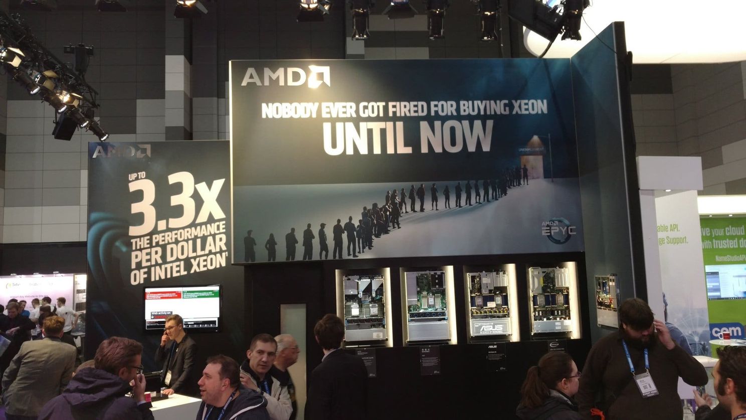 AMD Announces Its New EPYC Chip - Takes A Jab At Intel