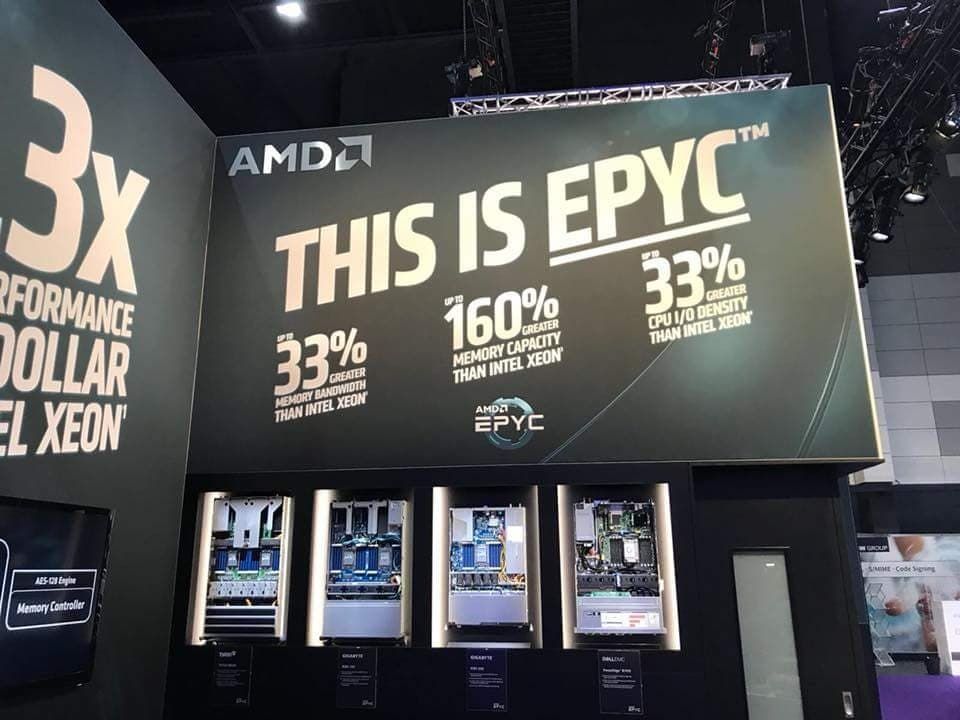 AMD Announces Its New EPYC Chip - Takes A Jab At Intel