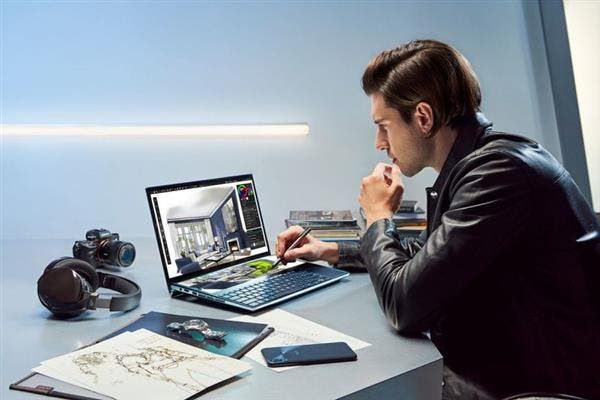 ASUS ZenBook Pro Duo with a dual 4K screen and core i9 SoC released