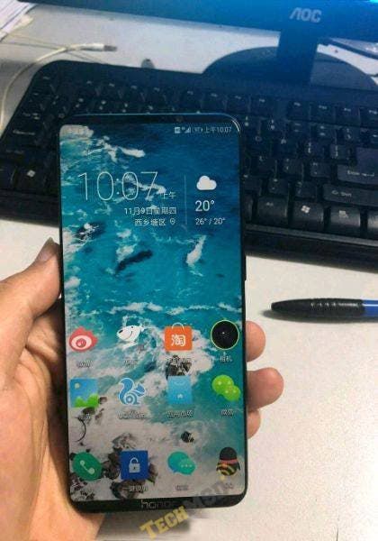 Mystery Honor phone leaks, sports ultra-thin bezels unlike any other handset
