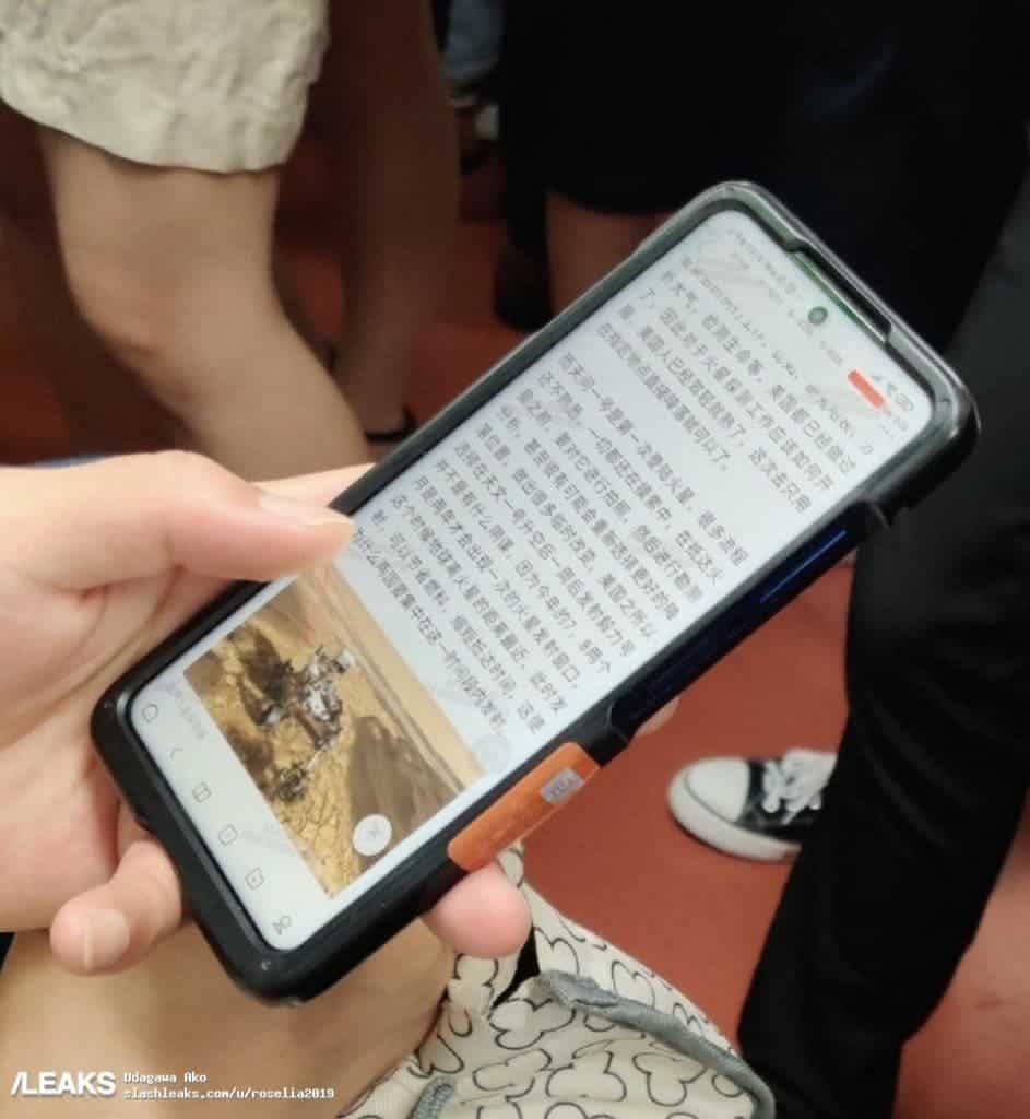 An alleged Redmi Note 10 spotted in the wild