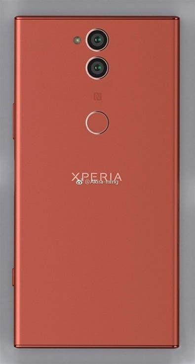 Render of a mystery Sony phone leaks, could it be Xperia XZ2?