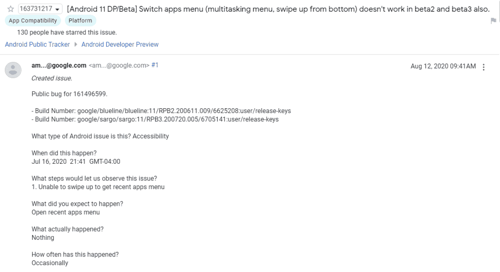 Android 11 has some annoying bugs - camera app crash, broken multitasking, & black screen flickers