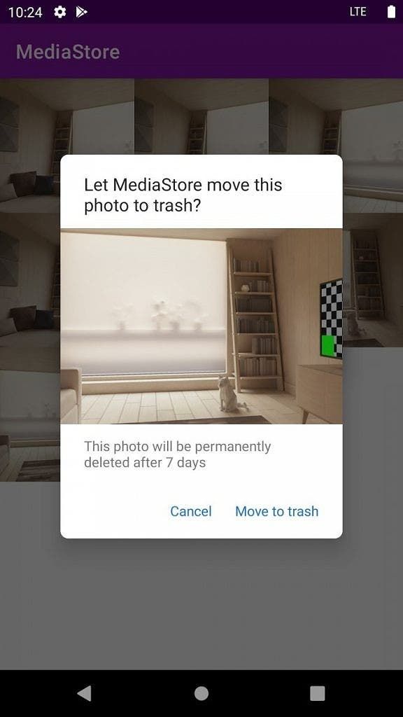 Android 11 has a Recycle Bin for deleted photos and videos