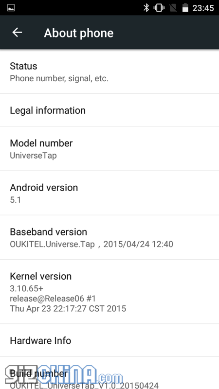 Oukitel U8, Lollipop, 2GB RAM, LTE and 128GB SD support for $139.99