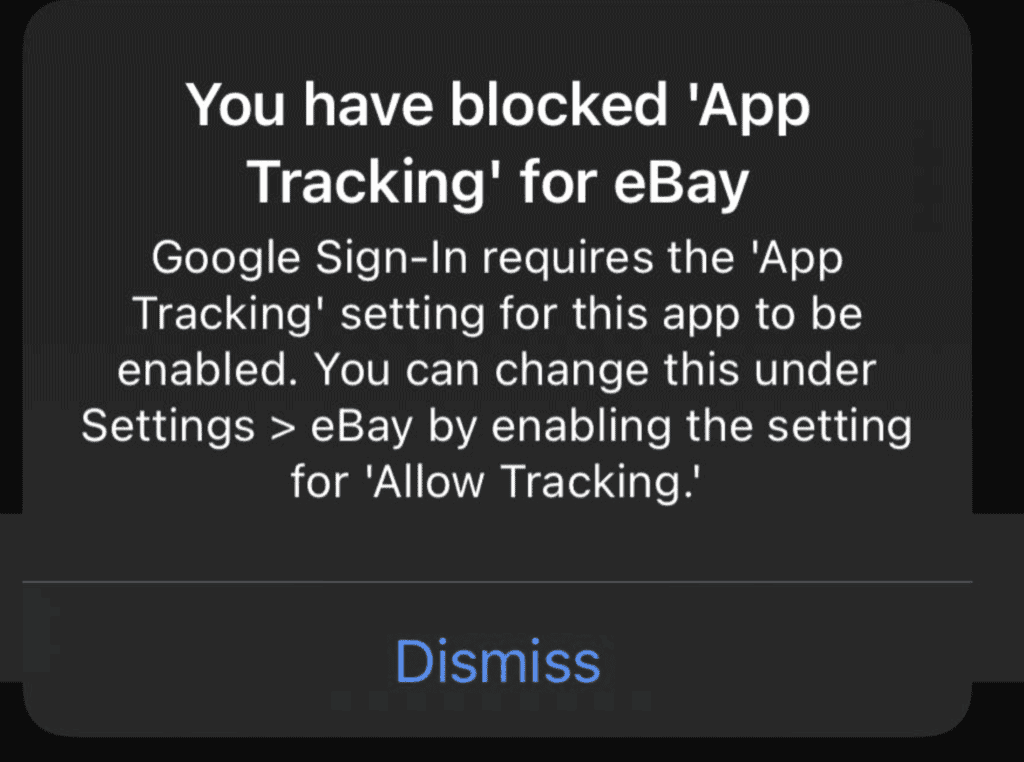 Some iPhone Apps forces users to allow tracking privacy