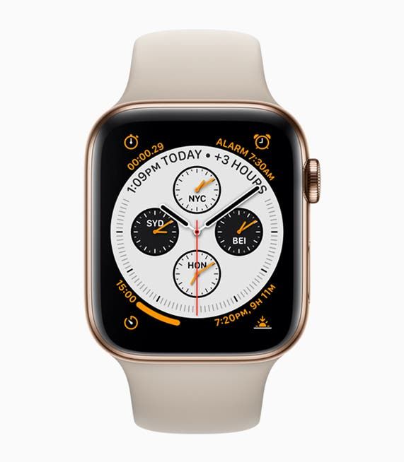 Apple Watch Series 4 Officially Announced