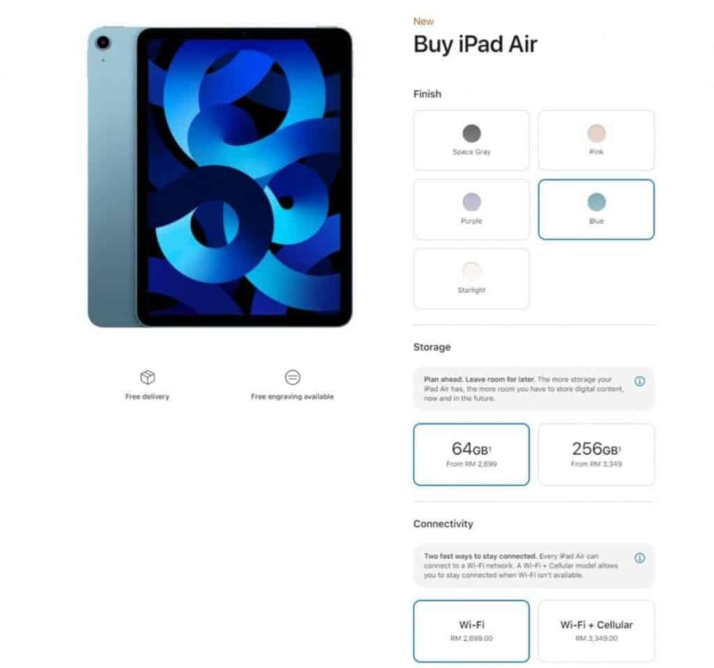 Apple iPad Air Is Finally Up For Grabs In Malaysia, Price & Where To Buy