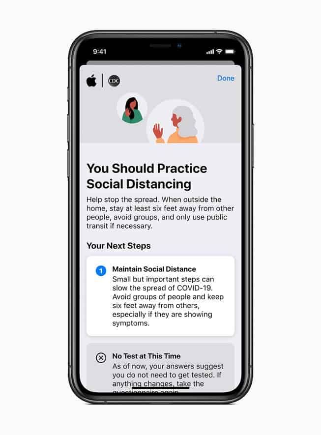 Apple releases new COVID-19 app and website