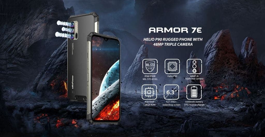 Ulefone Armor 7E with 48MP triple rear camera launching soon