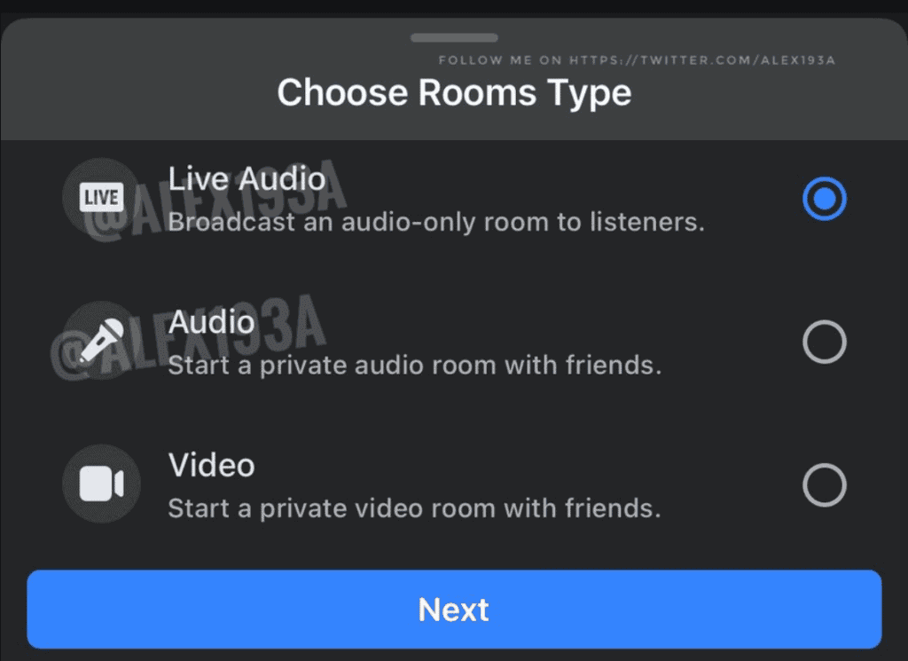 Facebook Audio Rooms leak: See more details here