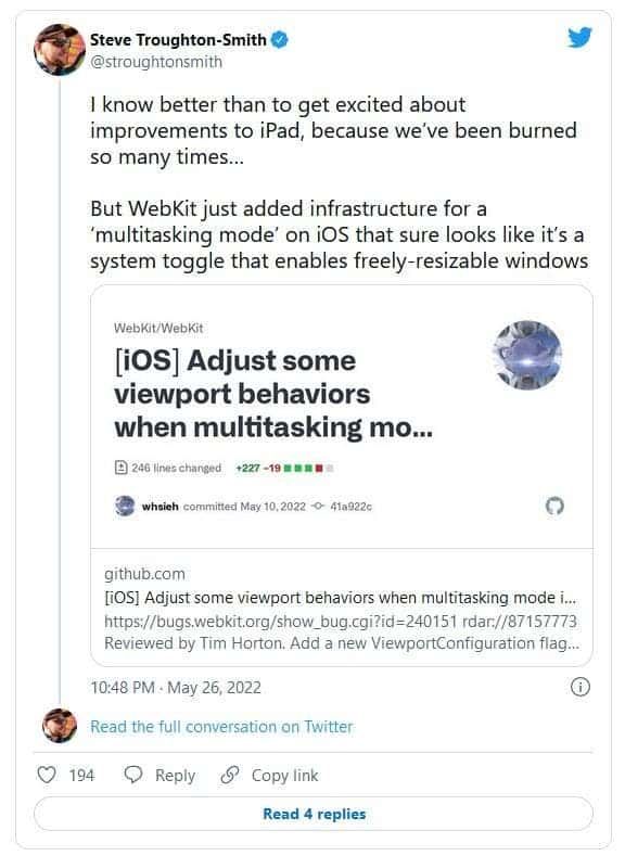 iOS 16/iPadOS 16 exposure: Apple's multitasking is more fun to use