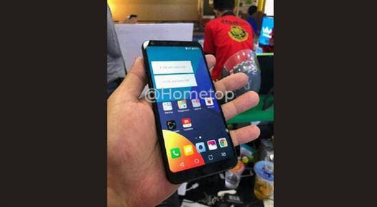 LG Q9 Leaked in Spy Photo, Confirming Regular Full-Screen Design