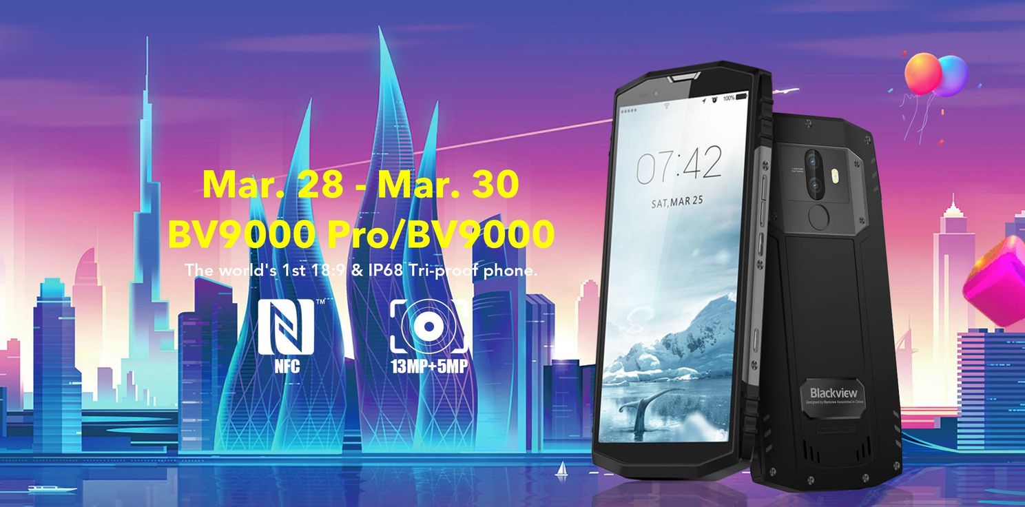 Blackview Super Promo Kicks Off for AliExpress' 8th Anniversary
