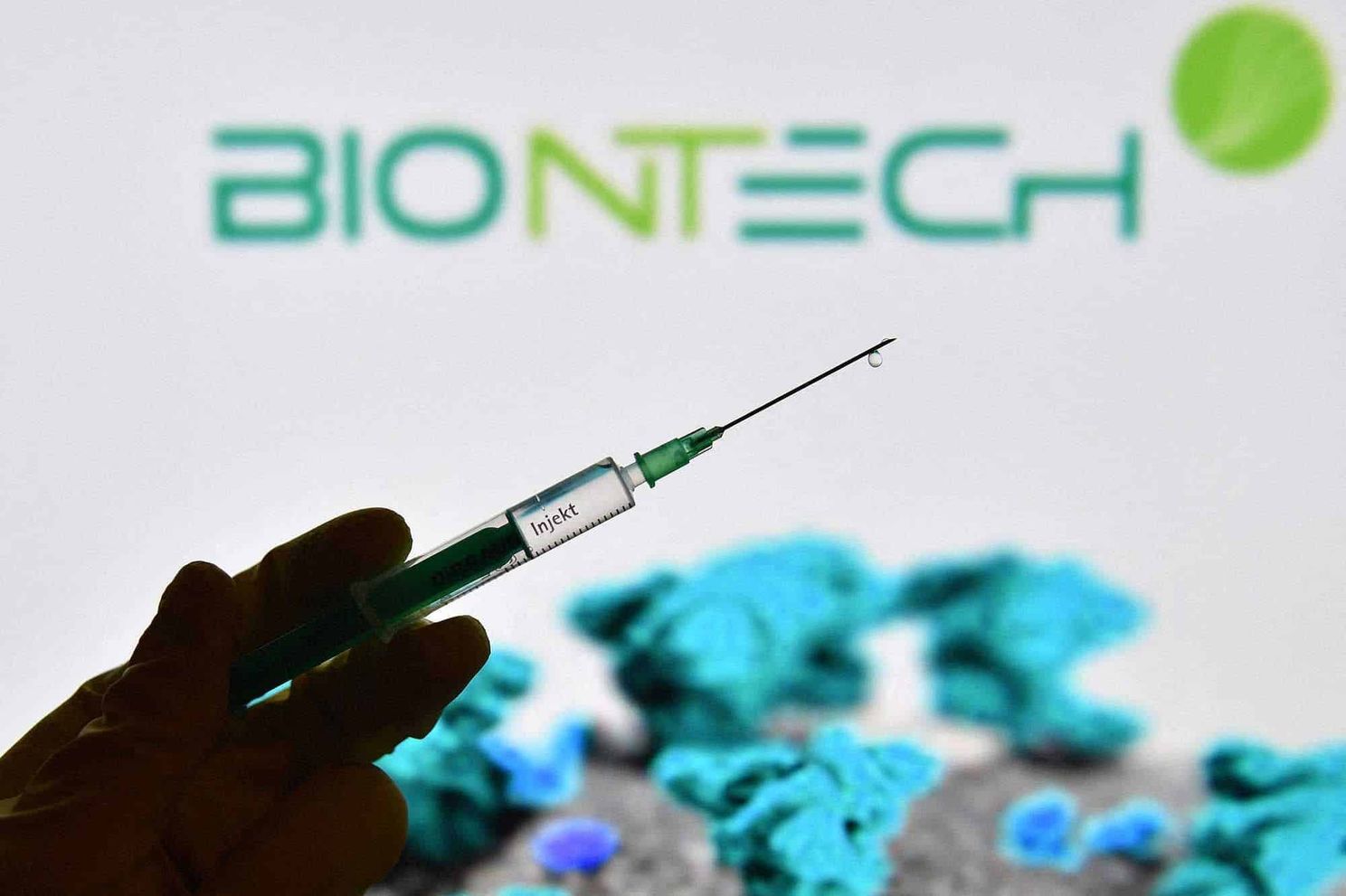 BioNTech shares are up by double digits after a setback