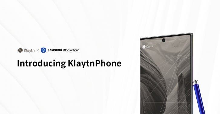 Samsung announces KlaytnPhone Blockchain Galaxy Note10 5G in Korea