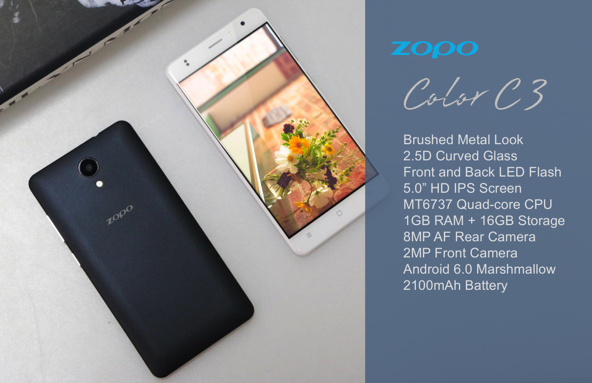 Zopo announce the launch of 3 new models with 1GB RAM..