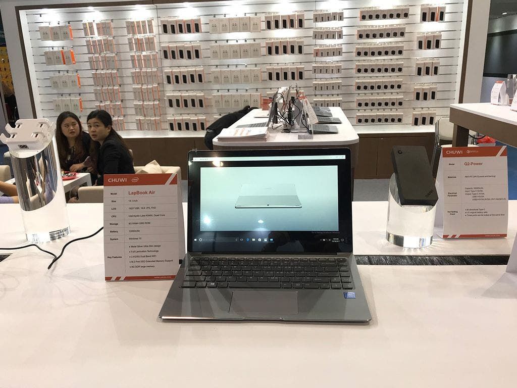 New Chuwi SurBook Mini debuting at the 2017 HK Fair