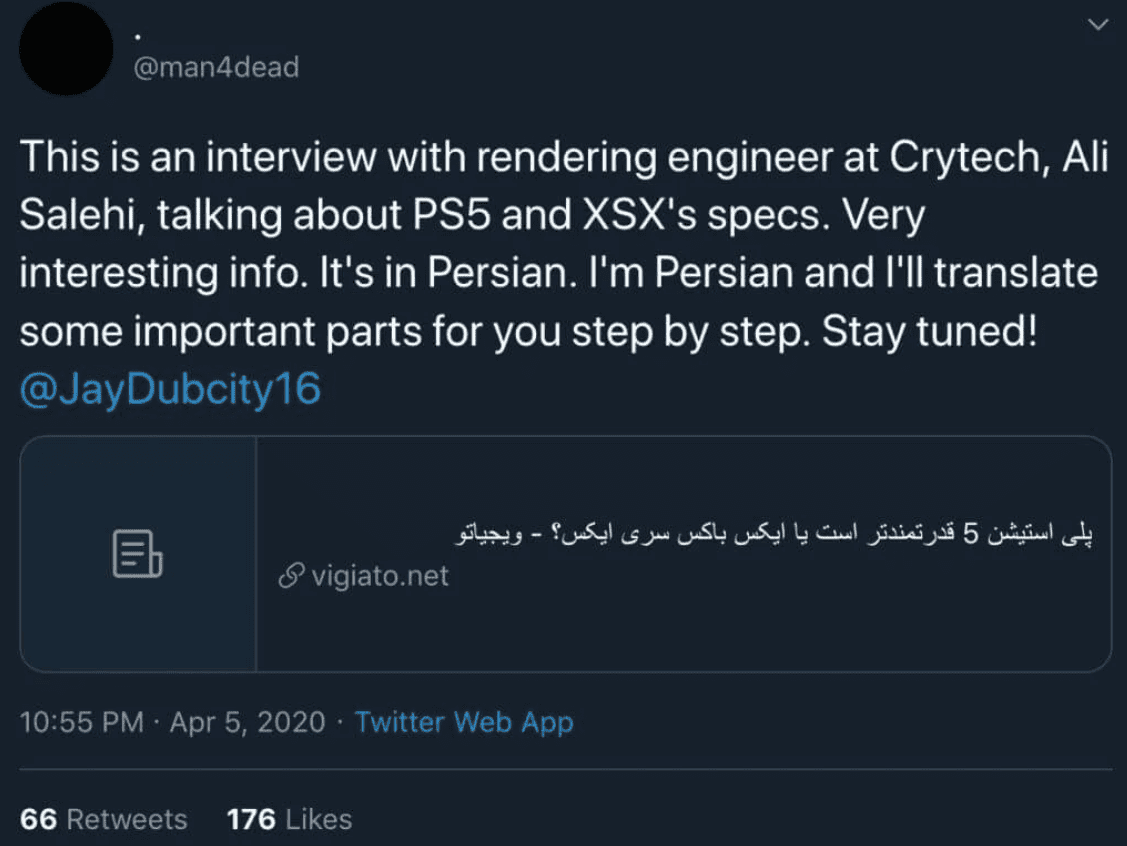 Xbox Series X fanboys will not like Crytek engineer PS5 claims