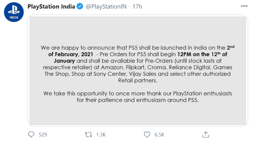 Sony sold 4.5 million PlayStation 5 last year