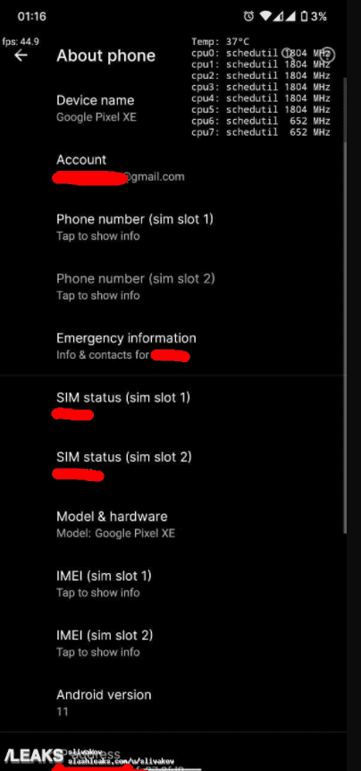Real image of Google Pixel XE leaks: flagship or mid-range?