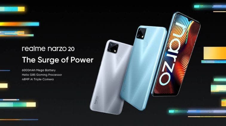 Realme Narzo 20 Series Models Launched In India, Starting At Rs. 8,499 ($116)