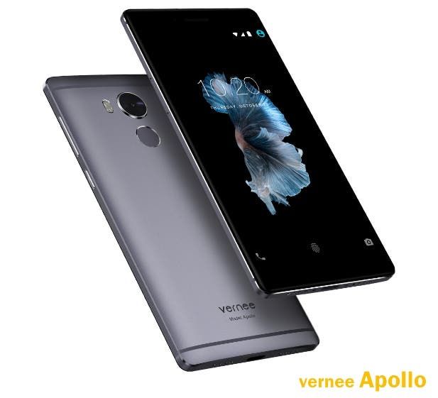 Vernee Apollo is world's first VR flagship based on MTK platform