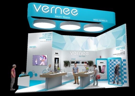 Vernee will have a nice futuristic booth at MWC 2017