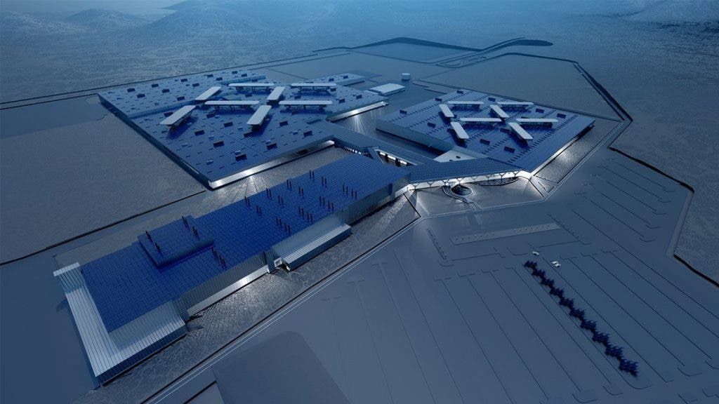 The ambitious billion dollar factory that had its construction halted in November