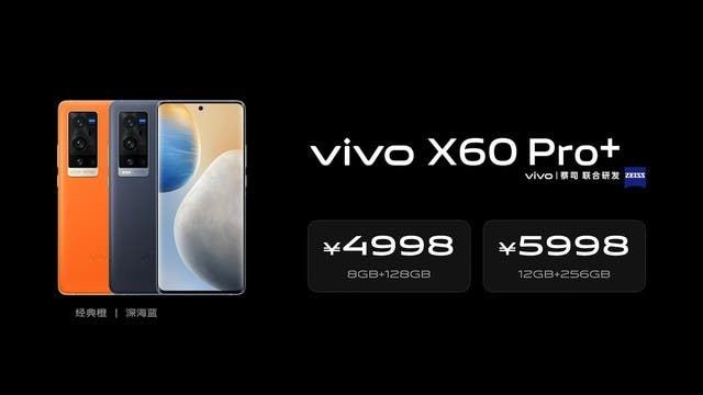 VIVO X60 Pro+ With Dual-Camera PTZ System Officially Announced
