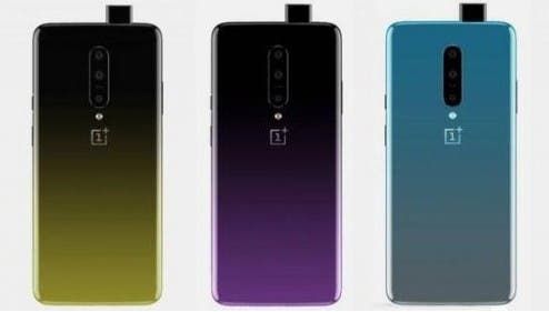 Alleged OnePlus 7 Renderings Show Vertically Arranged Triple-Camera and More