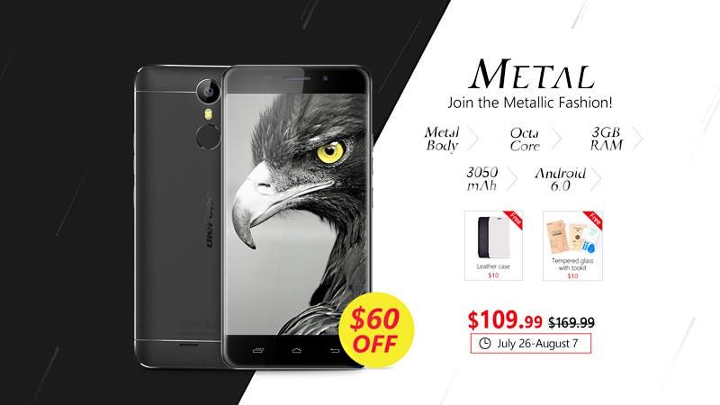Ulefone Metal presale offers with bonus gifts