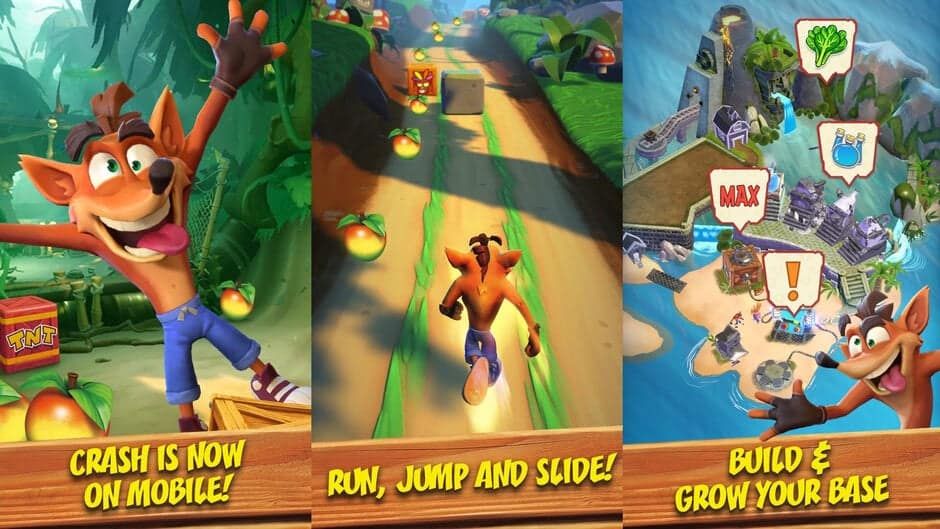 Crash Bandicoot is coming for Android: this is how the game looks
