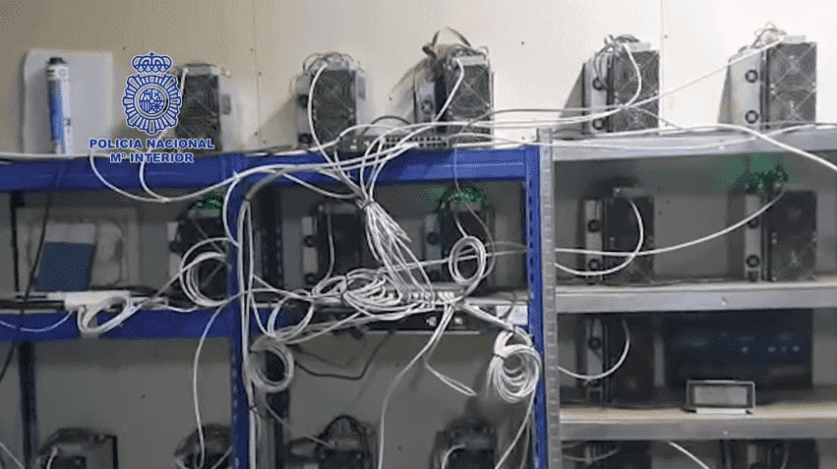 Spanish police raid cryptocurrency mine: confiscate RTX 3080 graphics cards & 21 mining machines