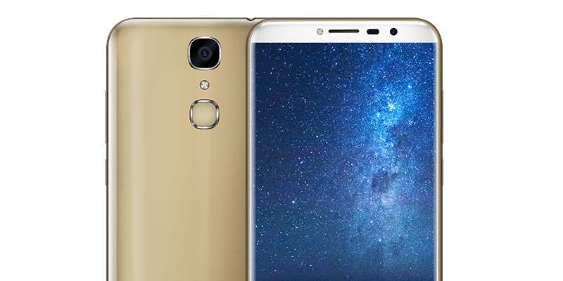 Cubot X18 in golden version available in limited stock