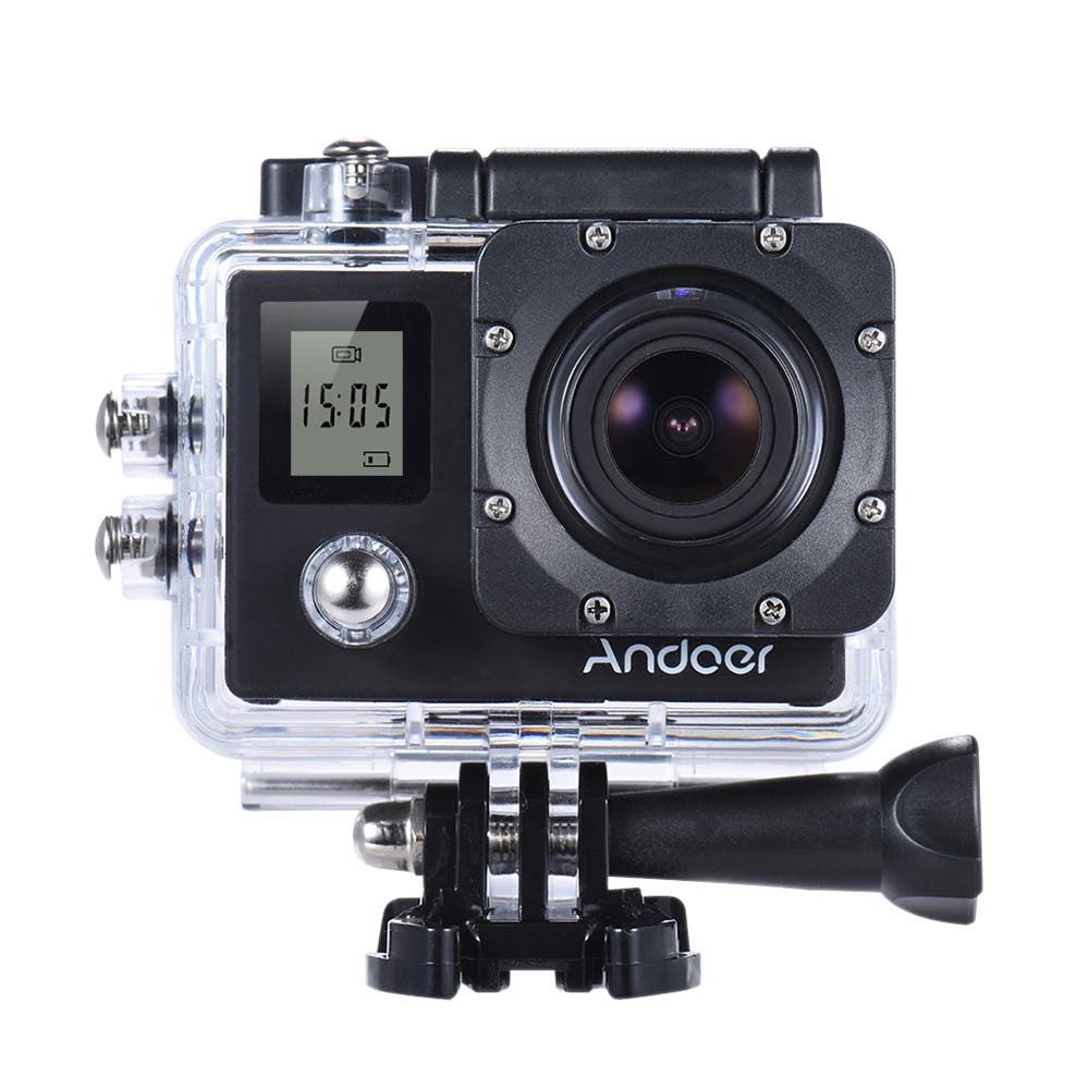 Andoer's $50 4K action camera comes with a bluetooth remote!