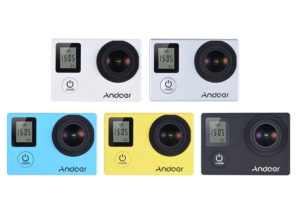Andoer's $50 4K action camera comes with a bluetooth remote!