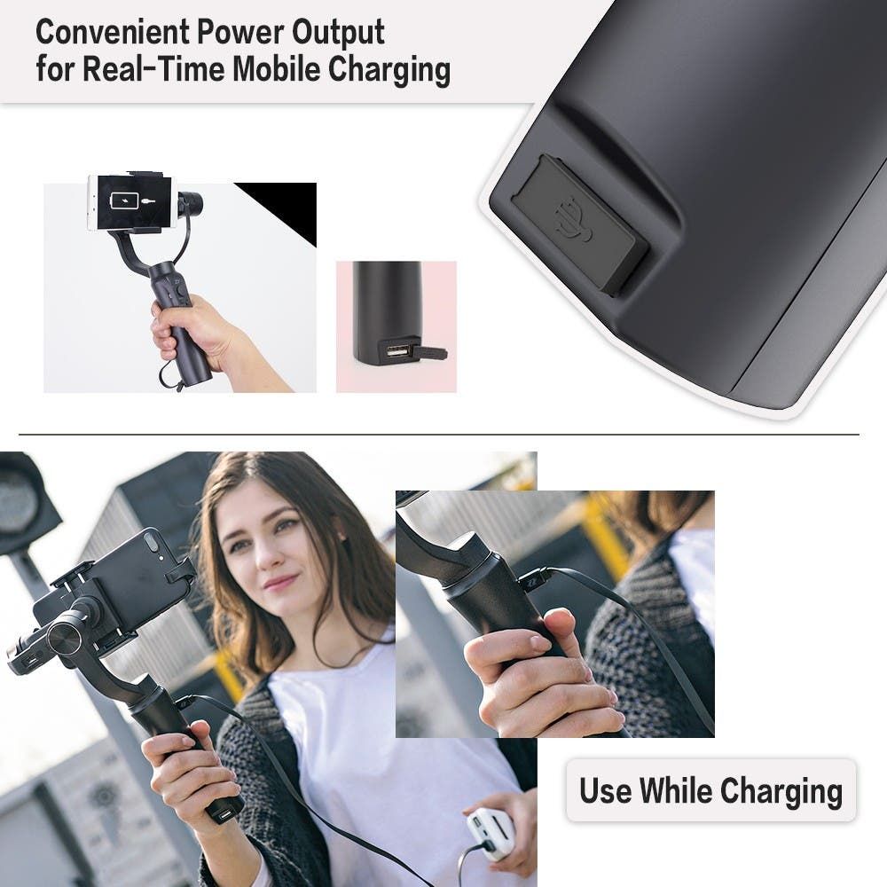Zhiyun Smooth-Q 3-Axis Gimbal Stabilizer at only $124.99 with our Coupon