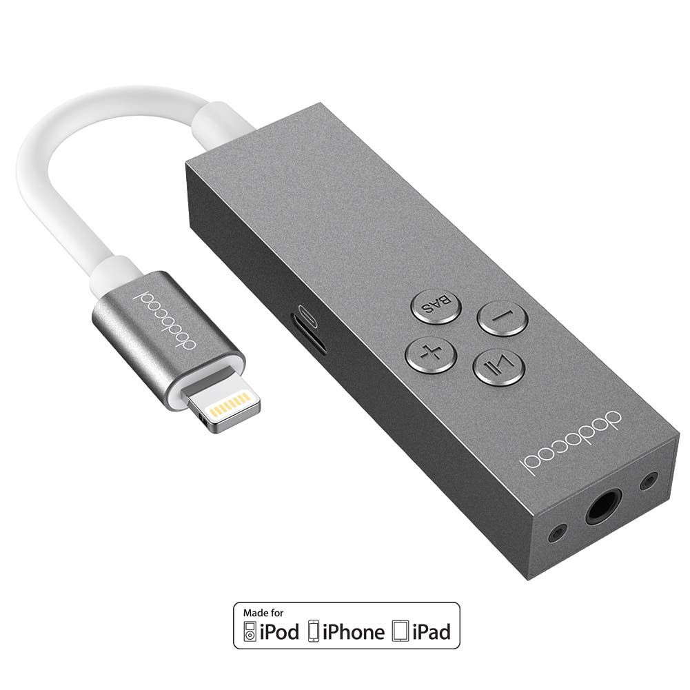 dodocool DA133 MFi Certified 2-in-1 Headphone Jack Adapter on Sale