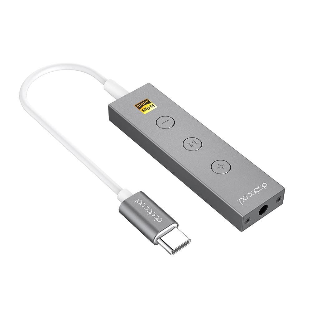 dodocool DA134 Hi-Res Audio Certified USB Type-C to 3.5mm Adapter on Sale