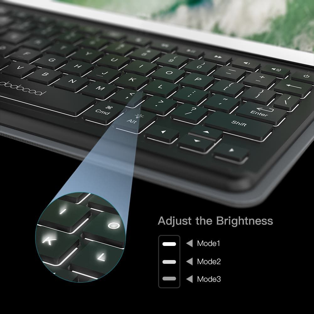 dodocool DA161 Battery-Less Smart Keyboard for Your iPad on Sale