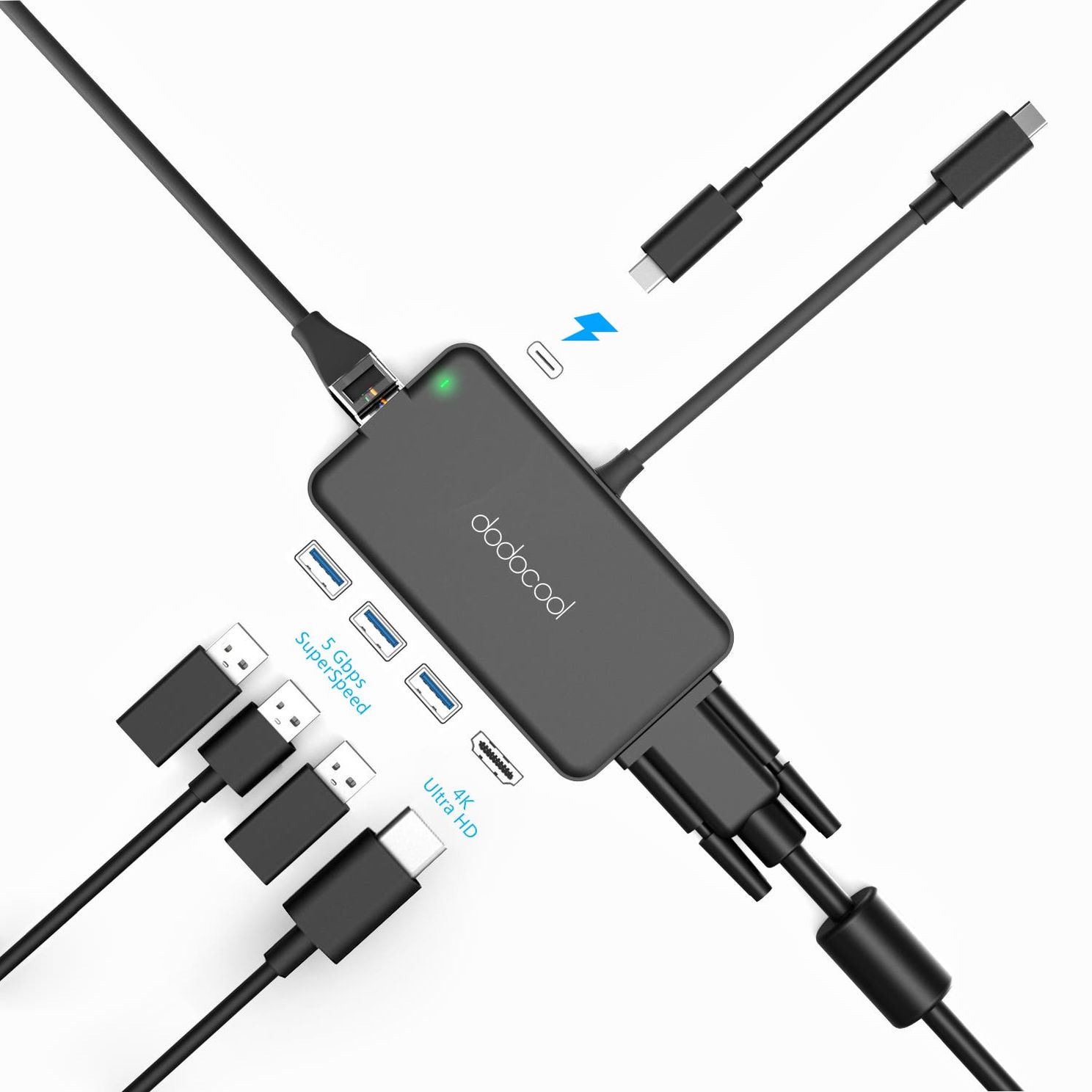 Dodocool DC35 7-in-1 Multifunction USB Type-C Hub now on Sale