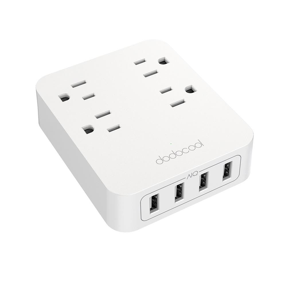 dodocool DC45 1250W Smart 4-outlet Wall Mount Power Strip Launched
