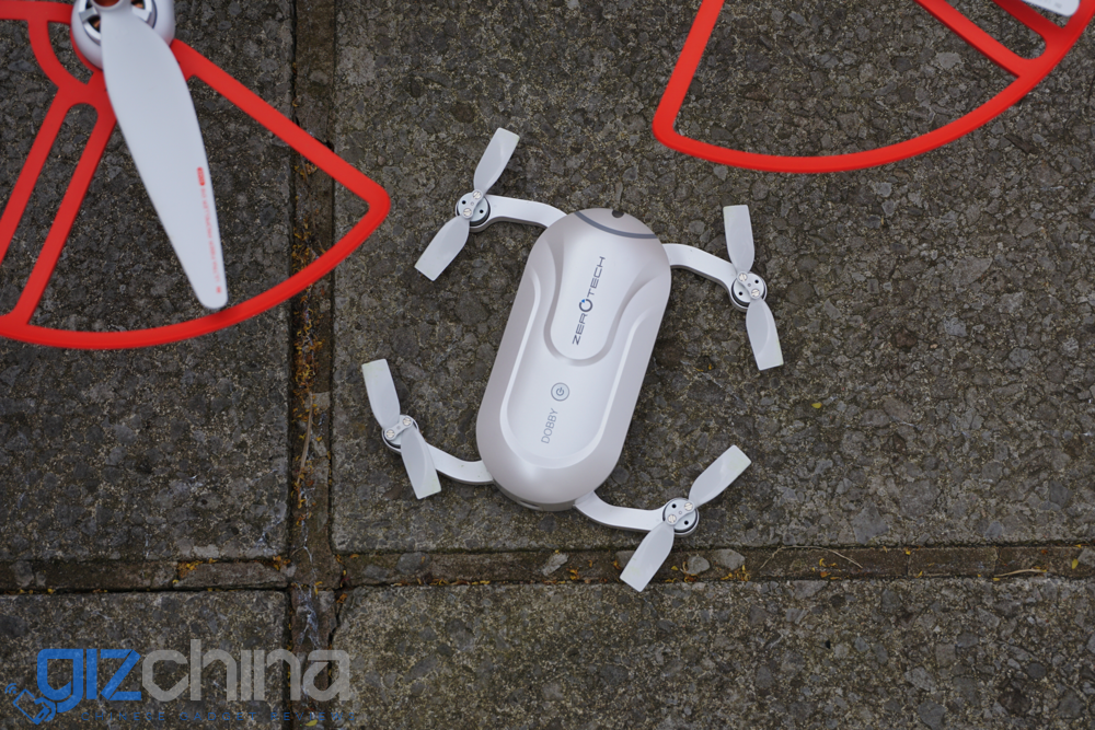 World first review with the Dobby foldable pocket drone!