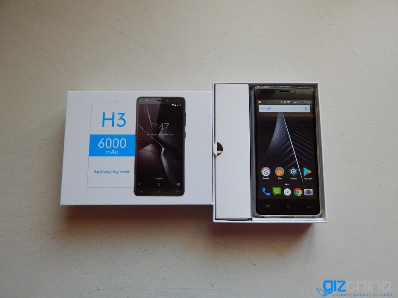 Cubot H3 review: huge battery, minimal price...
