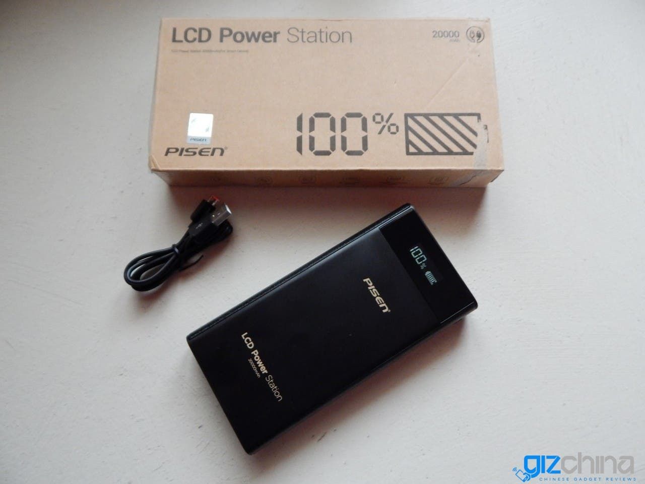 PISEN 20000mAh LCD Display Power Bank review